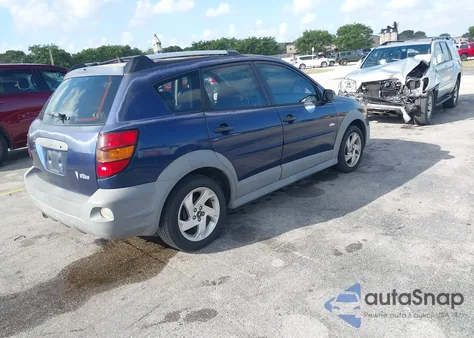 2004 Pontiac Vibe z USA, uszkodzony, nr VIN 5Y2SL628X4Z421635